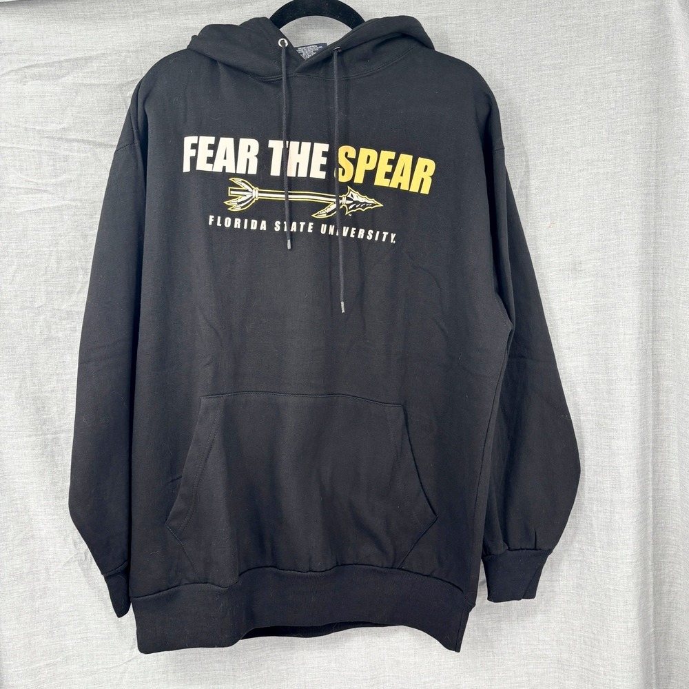 FSU‎ 'Fear the Spear' Florida State University Sweatshirt Collegiate Hoodie XL